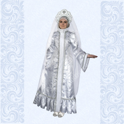 Карнавальный костюм Снегурочка-6- фото 1