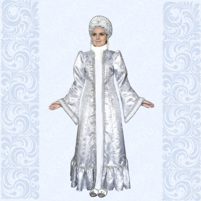Карнавальный костюм Снегурочка-5- фото 1
