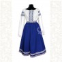 Платье Дмитра, габардин, синее- фото 1