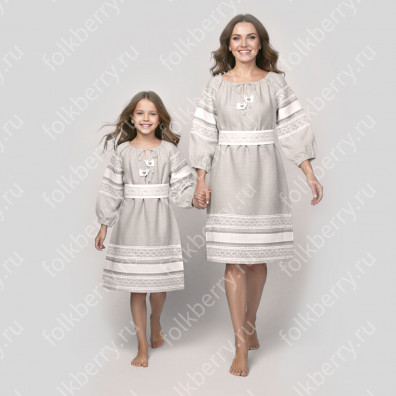 Платье Верея, лен- фото 1